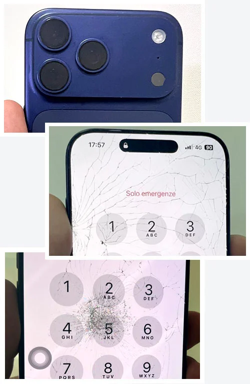 troca de tela iPhone 17 pro max na BlueFIX